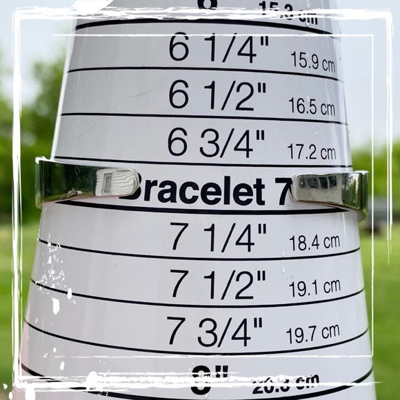 Red Coral Sterling Silver Row Cuff Bracelet - Picture 11 of 11